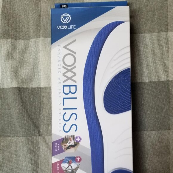 VOXX Bliss Insoles Med HPT Neuro-Point Activation Balance Pain Relief Wellness - Picture 2 of 9